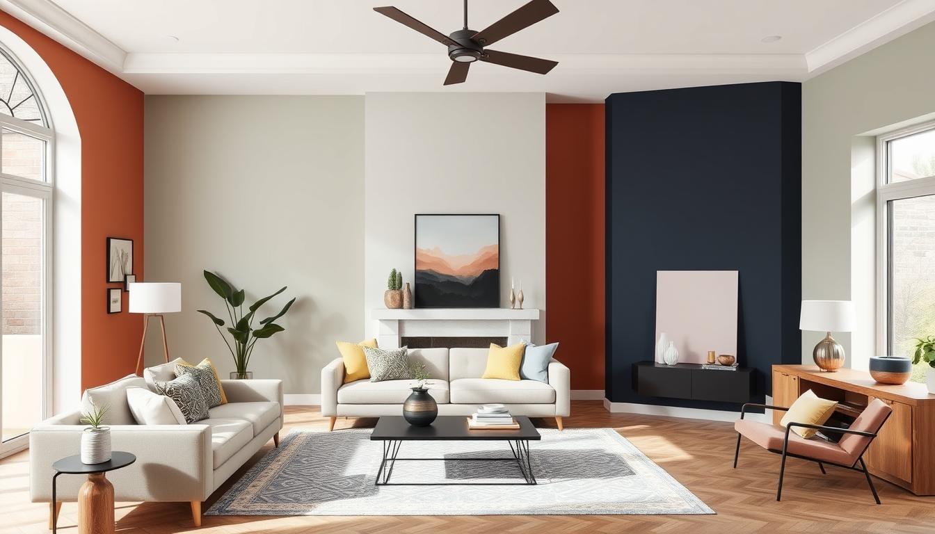 Opciones de pintura con colores tendencia