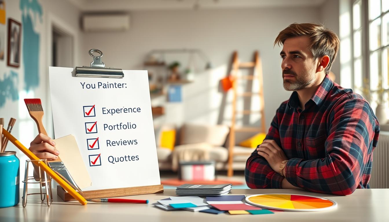 aspectos para contratar pintor particular