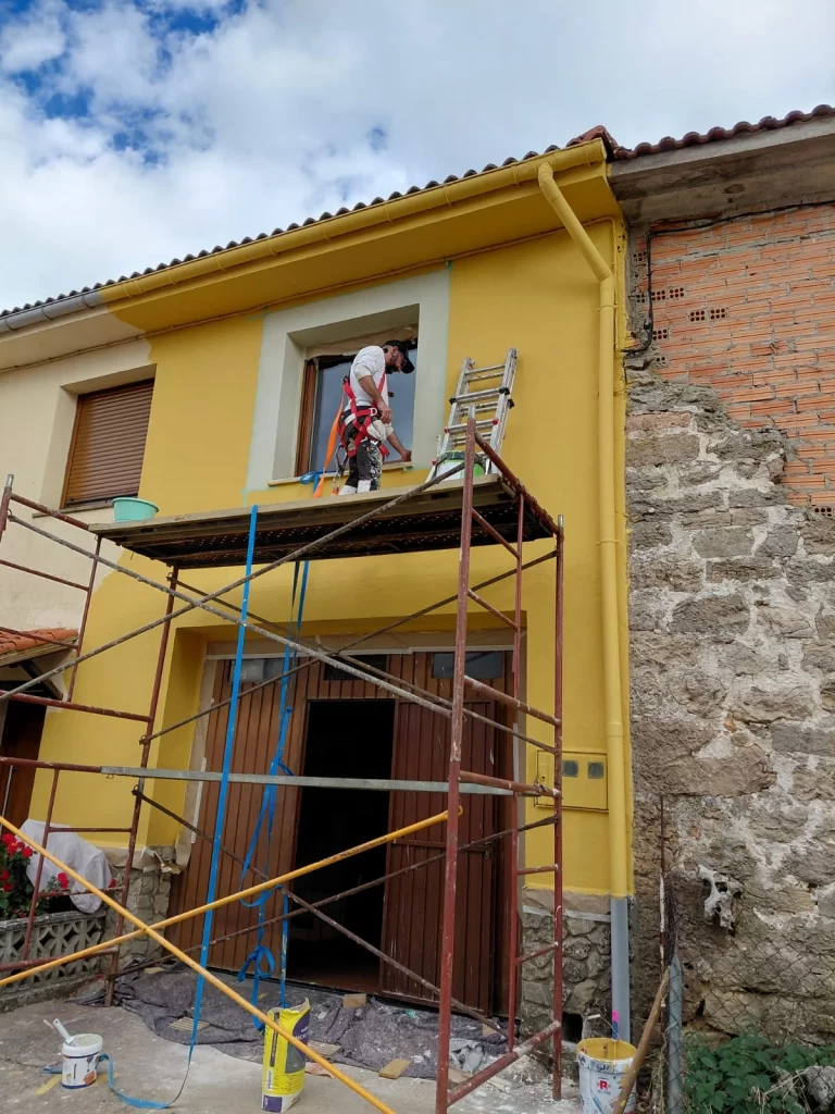 pintura exterior en briviesca