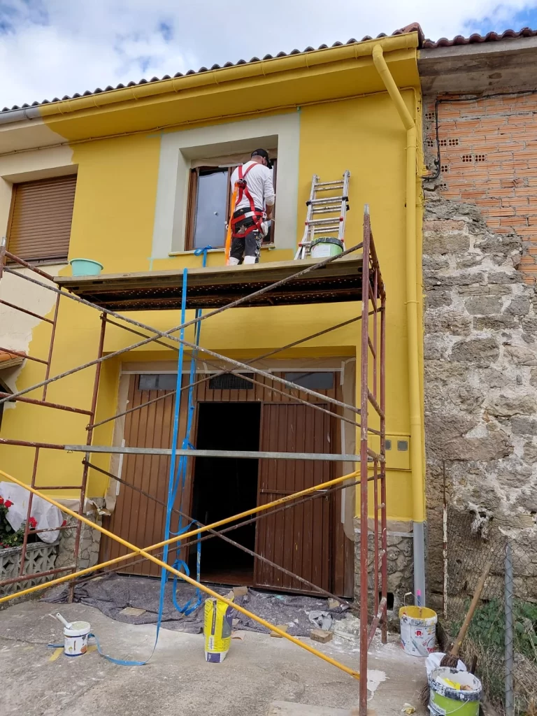pintura exterior en burgos